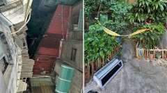 冷气室外压缩机未装稳险下坠 台男徒手抓反被扯出窗外坠楼